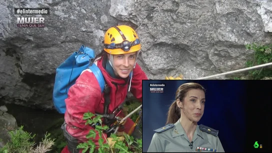 Imagen de la comandante Silvia Gil Imagen de la comandante Silvia Gil