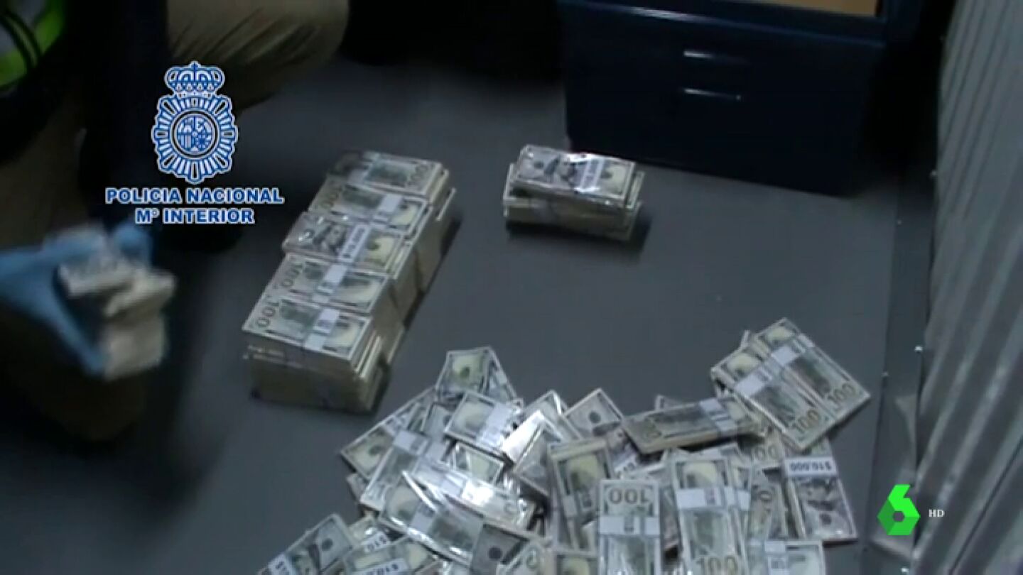 Dinero obtenido con la estafa de las cartas nigerianas