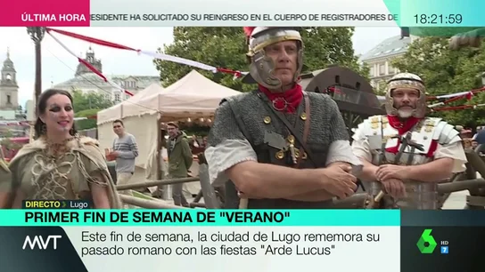 Los 'romanos' invaden Galicia en junio: Lugo se viste de su pasado para celebrar las fiestas de Arde Lucus Los 'romanos' invaden Galicia en junio: Lugo se viste de su pasado para celebrar las fiestas de Arde Lucus