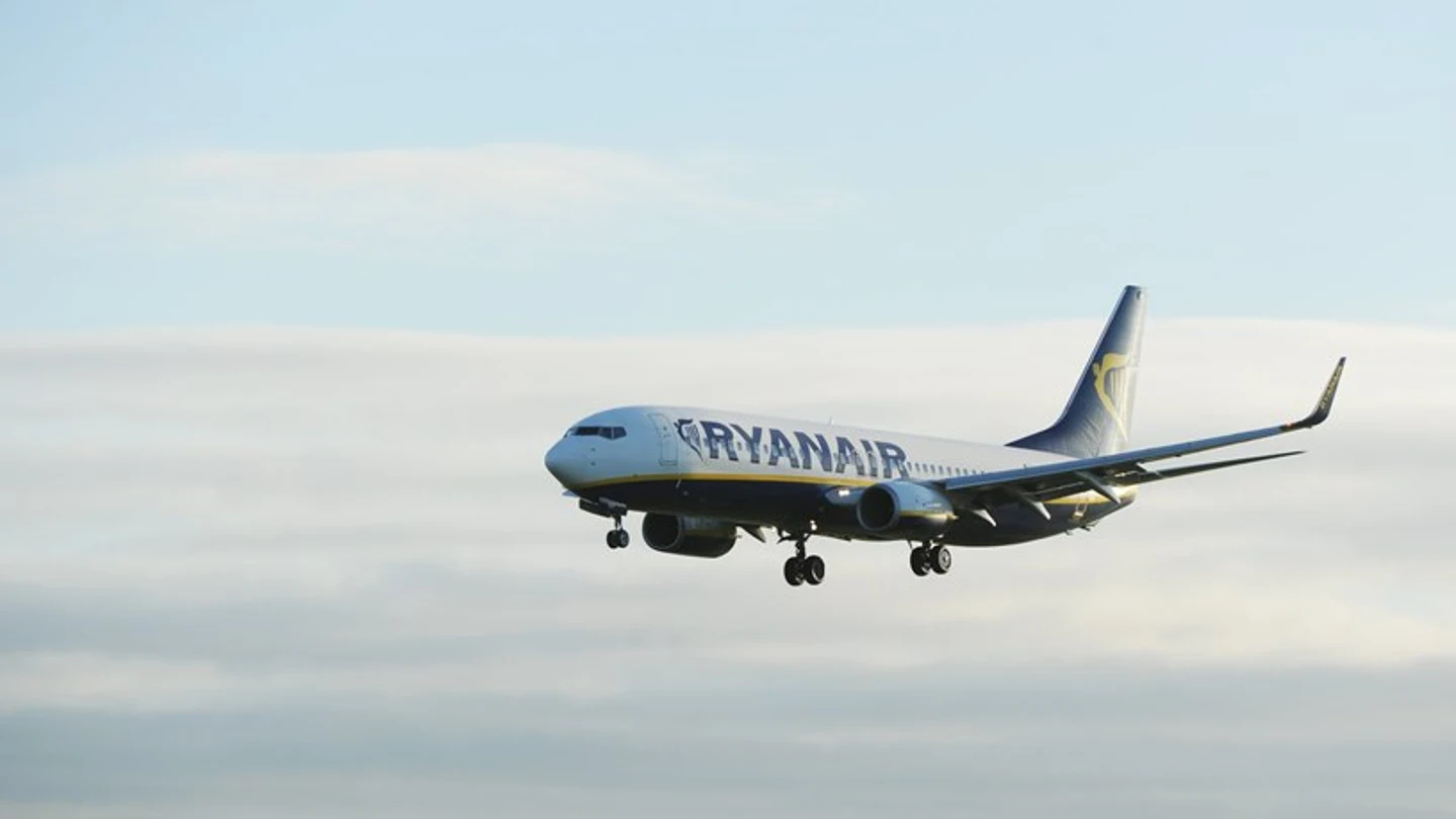 Un avión de Ryanair Un avión de Ryanair