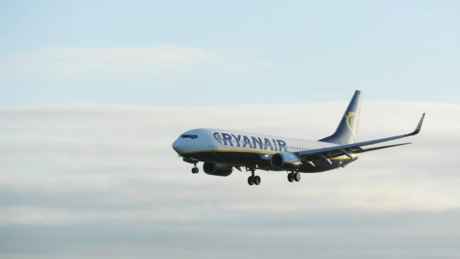 Un avión de Ryanair 