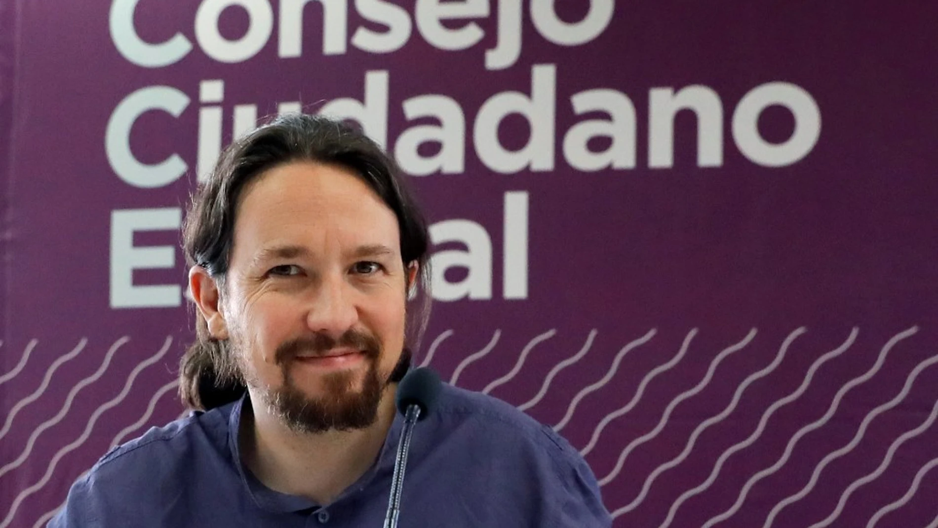 Iglesias en el Consejo Ciudadano Estatal de Podemos