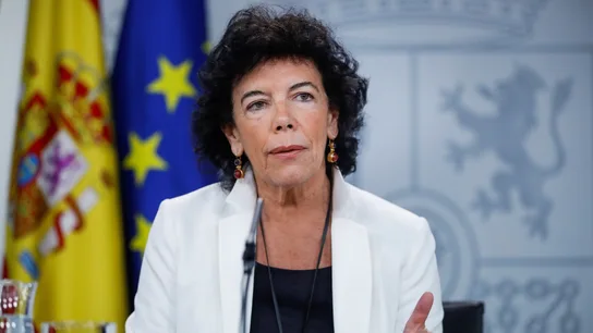 La ministra de Educación, FP y Portavocía del gobierno Isabel Celaá La ministra de Educación, FP y Portavocía del gobierno Isabel Celaá