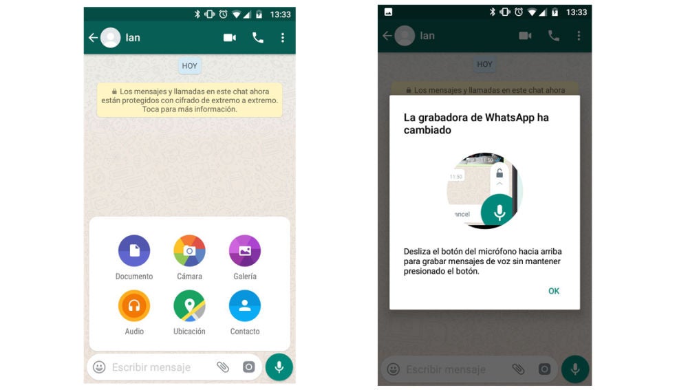 Ya no podr s usar m s la grabadora de sonidos de WhatsApp