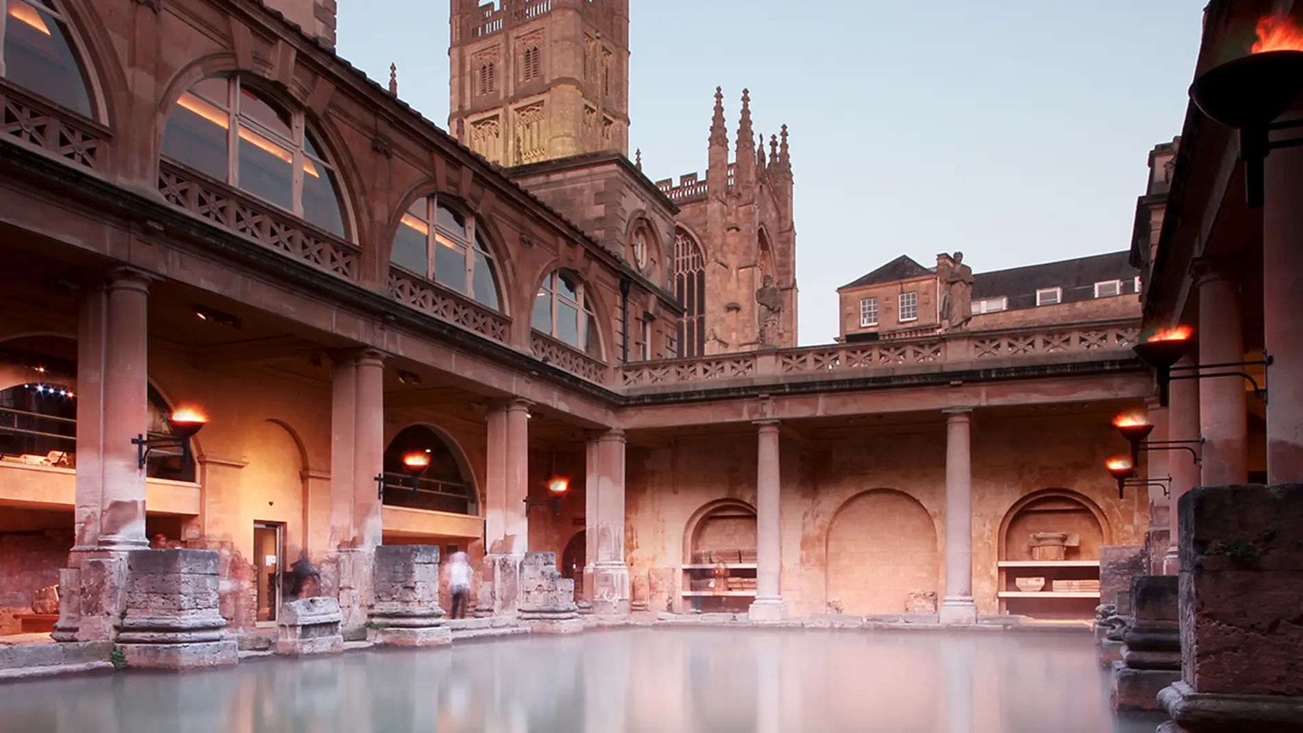 Baños Romanos de Bath hoy. Inglaterra