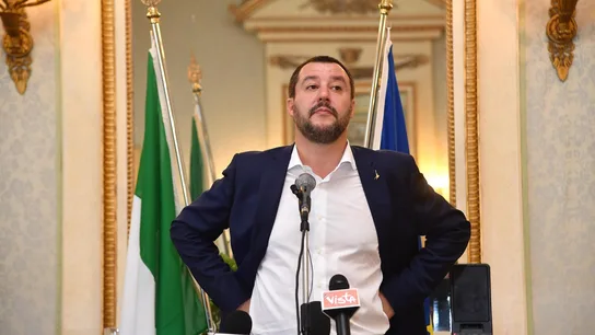 El ministro de Interior de Italia y líder de la ultraderechista Liga, Matteo Salvini El ministro de Interior de Italia y líder de la ultraderechista Liga, Matteo Salvini