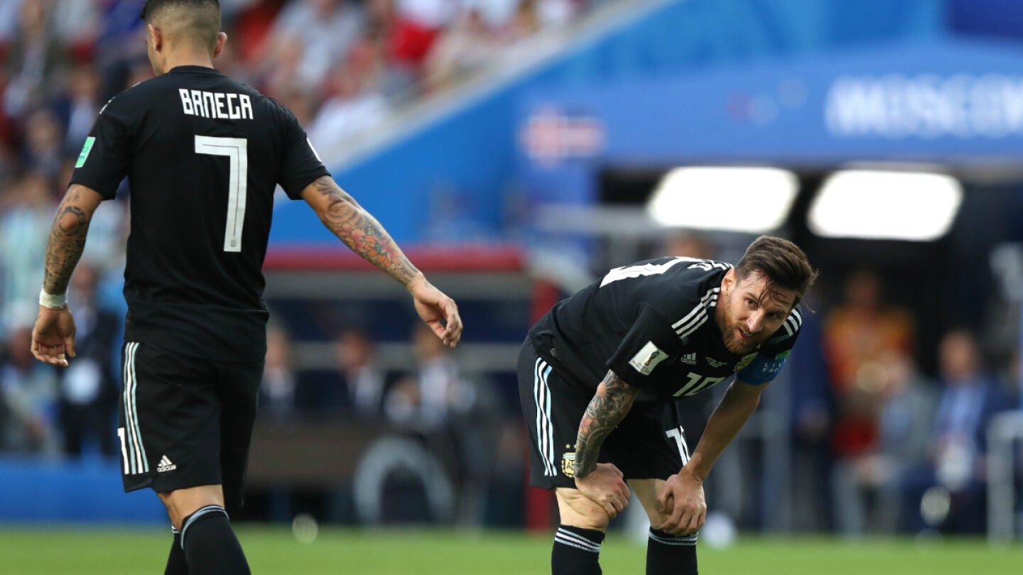 Messi se lamenta