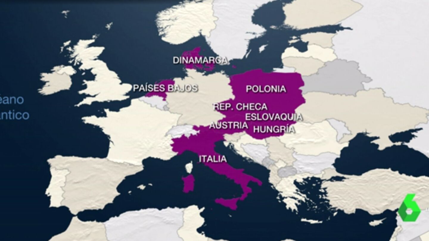 Pa&iacute;ses europeos partidarios del ala dura contra la inmigraci&oacute;n