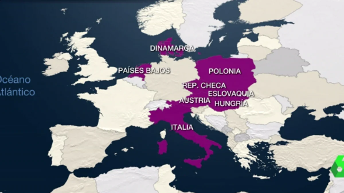 Países europeos partidarios del ala dura contra la inmigración