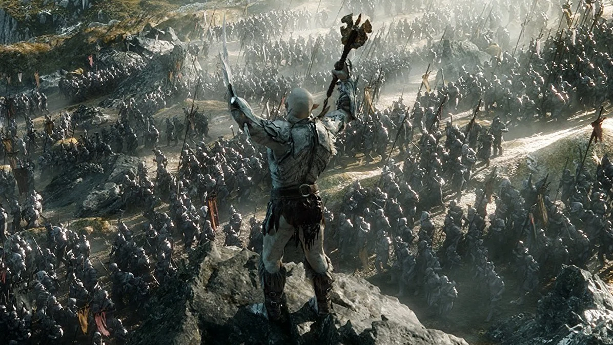 'La batalla de los cinco ejércitos' es uno de los capítulos más dramáticos del libro de JRR Tolkien 'La batalla de los cinco ejércitos' es uno de los capítulos más dramáticos del libro de JRR Tolkien
