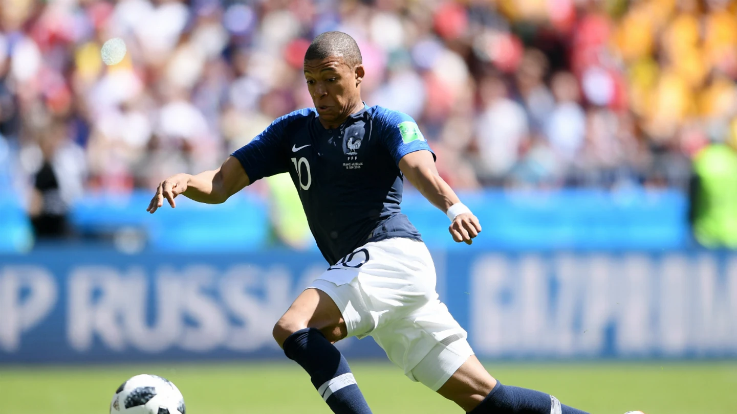 Mbappé, con Francia Mbappé, con Francia