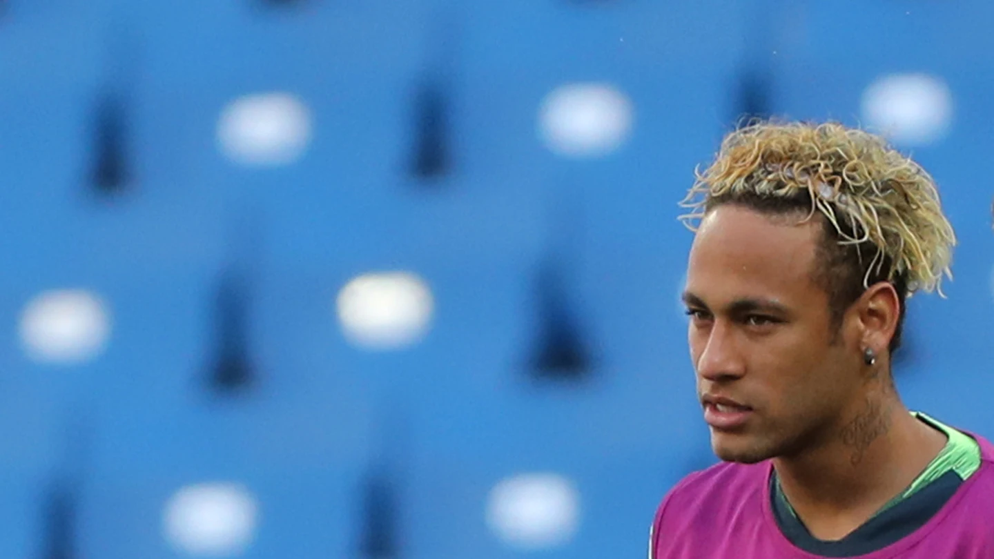 Neymar y su nuevo 'look' para el Mundial de Rusia Neymar y su nuevo 'look' para el Mundial de Rusia