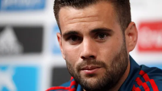 Nacho, en rueda de prensa en Krasnodar Nacho, en rueda de prensa en Krasnodar
