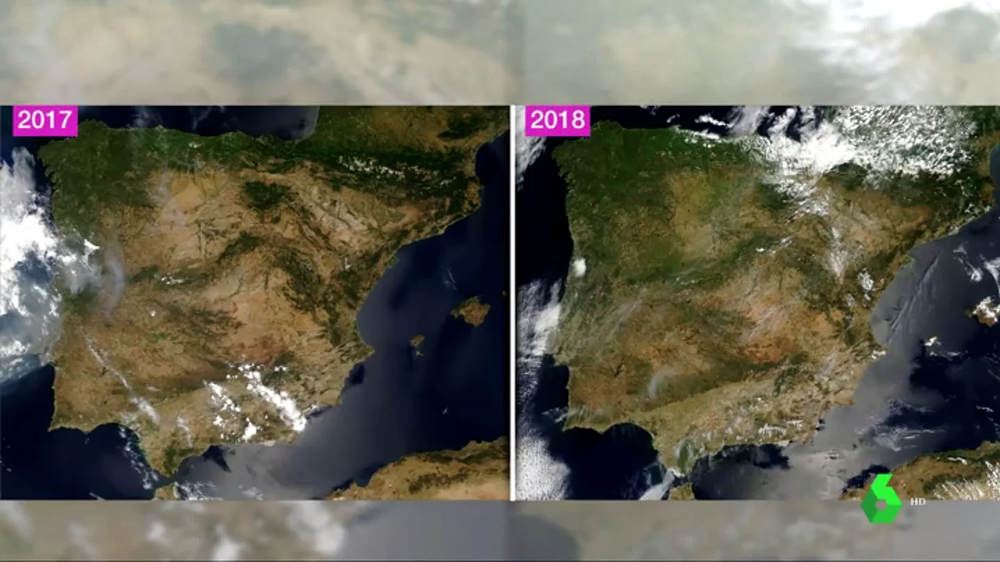 España, más verde de lo habitual España, más verde de lo habitual
