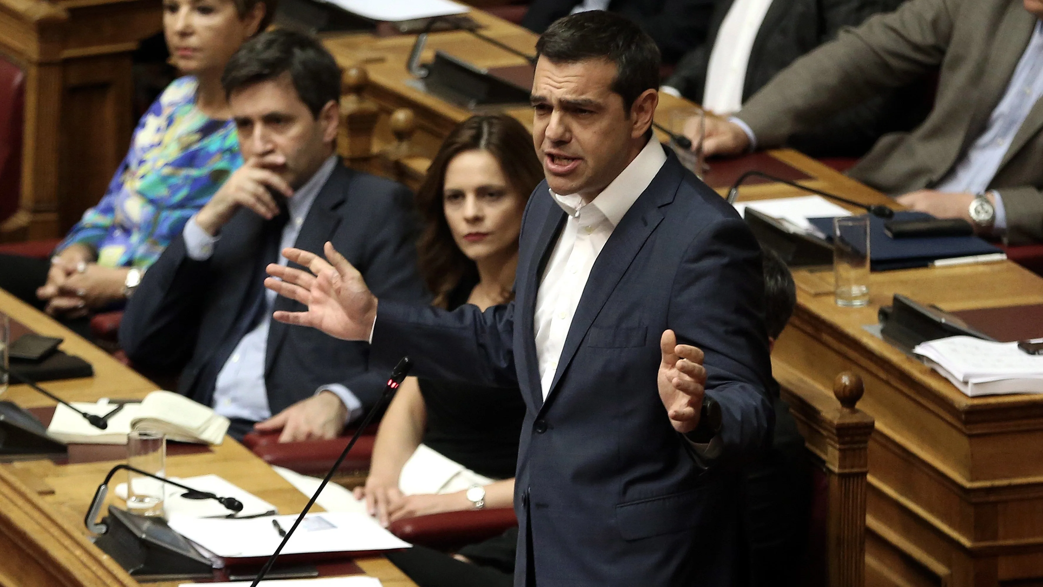 El primer ministro de Grecia, Alexis Tsipras