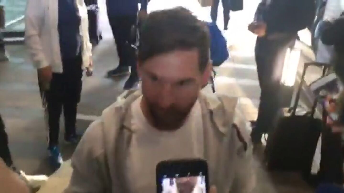 El gran gesto de Lionel Messi con los aficionados argentinos que han viajado a Rusia