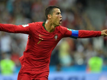 Ronaldo celebra un gol Ronaldo celebra un gol