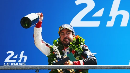 Fernando Alonso, en Le Mans Fernando Alonso, en Le Mans