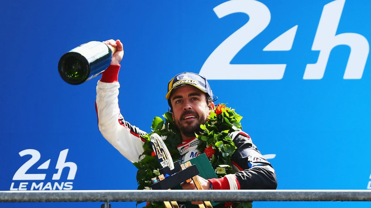 Fernando Alonso, en Le Mans