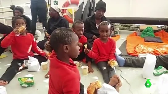 Hay 134 niños provenientes del Aquarius Hay 134 niños provenientes del Aquarius