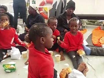 Hay 134 niños provenientes del Aquarius Hay 134 niños provenientes del Aquarius