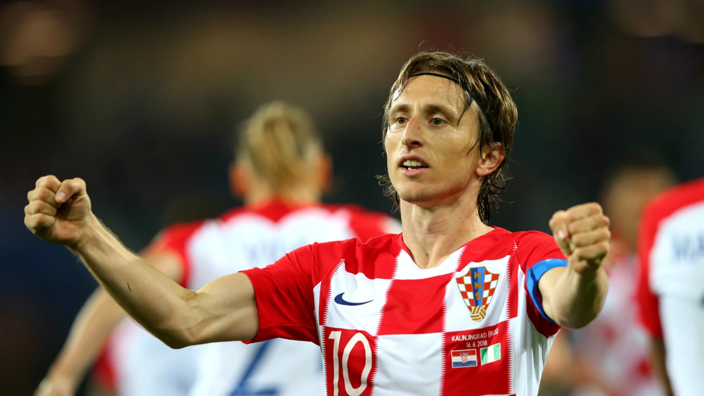 Modric, con Croacia Modric, con Croacia