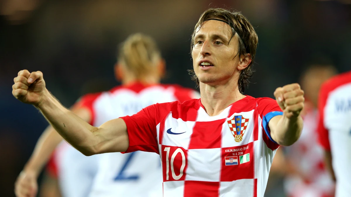 Modric, con Croacia