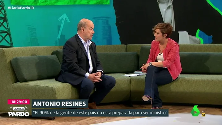 Antonio Resines y Cristina Pardo