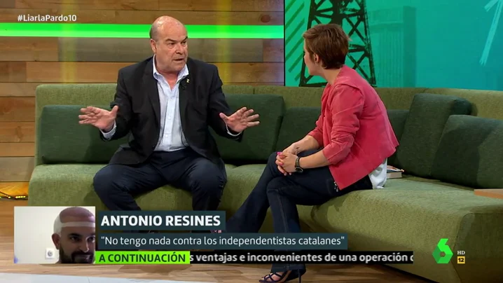 Antonio Resines y Cristina Pardo