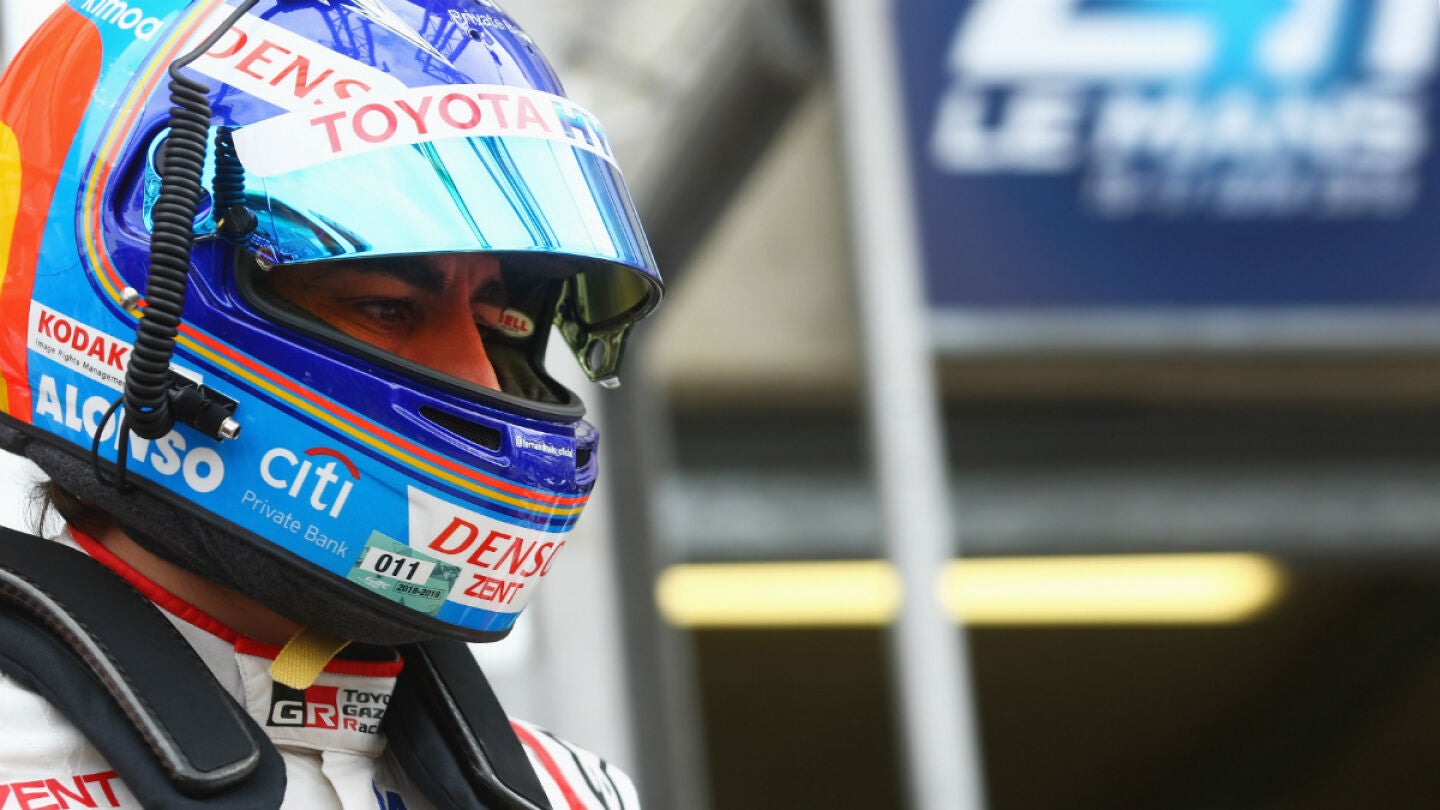 Fernando Alonso, en Le Mans