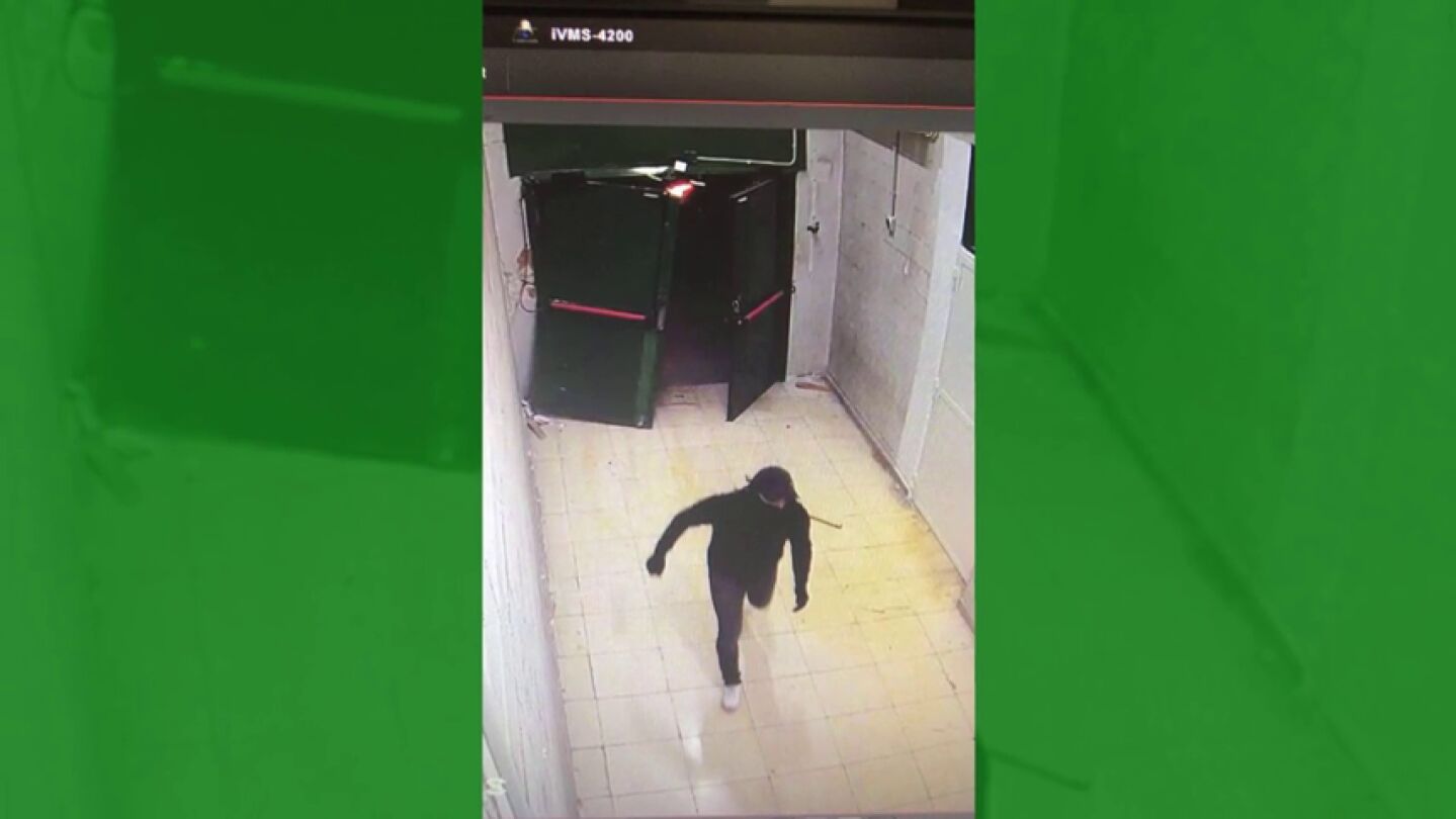 Impactante alunizaje en una tienda de telefon&iacute;a en un centro comercial de Burgo