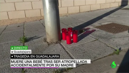 Muere una bebé de 21 meses al ser atropellada por su madre cuando aparcaba en Guadalajara Muere una bebé de 21 meses al ser atropellada por su madre cuando aparcaba en Guadalajara