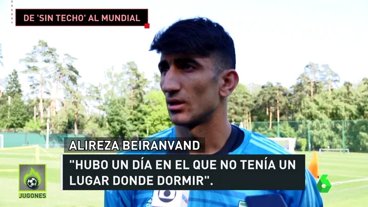 Alireza Beiranvand, de ser un 'sin techo ' a portero de Irán 