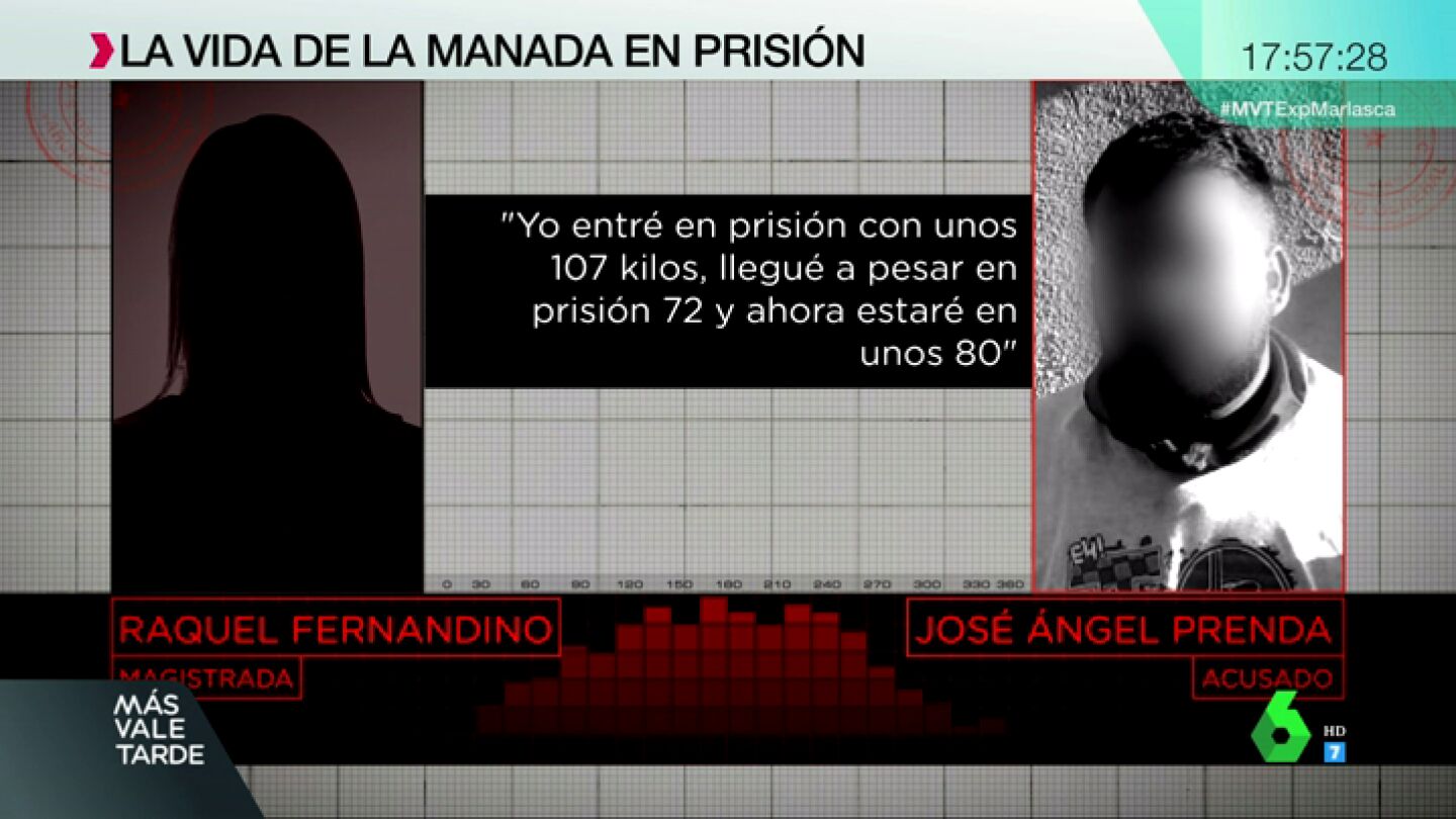 El Prenda aprende euskera, Boza se ha sacado el graduado y 'El Peluquero' tiene lista de espera: el d&iacute;a a d&iacute;a de La Manada entre rejas