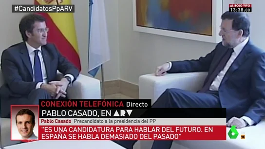 Pablo casado, apirante a liderar el PP: "Rajoy y mis compañeros de dirección conocían la presentación de la candidatura" Pablo casado, apirante a liderar el PP: "Rajoy y mis compañeros de dirección conocían la presentación de la candidatura"