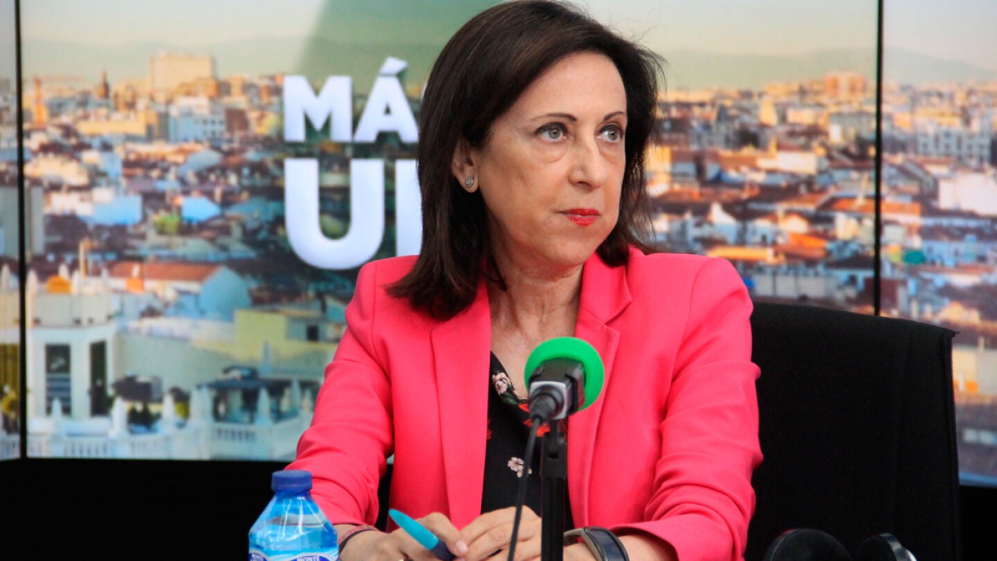 Margarita Robles durante una entrevista en Onda Cero