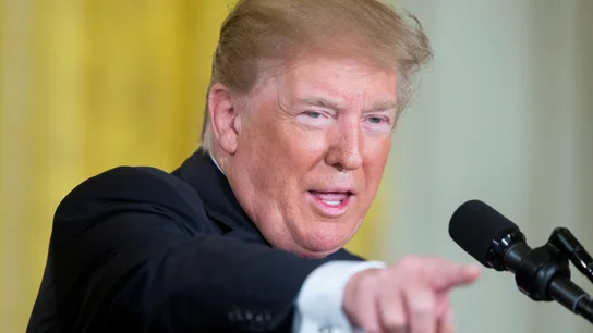 El presidente de EE. UU, Donald Trump El presidente de EE. UU, Donald Trump