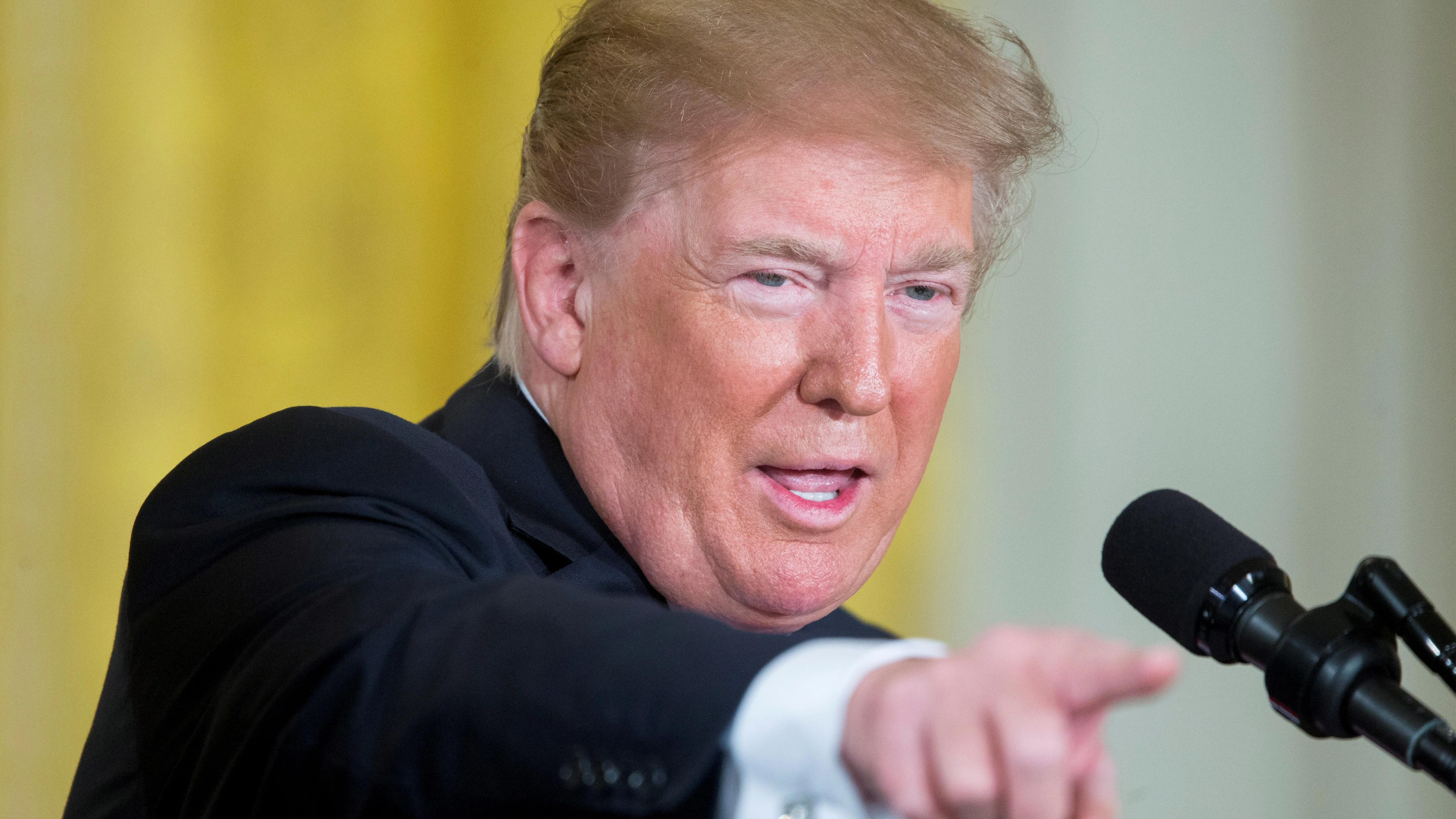 El presidente de EE. UU, Donald Trump El presidente de EE. UU, Donald Trump