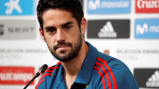 Isco, en rueda de prensa Isco, en rueda de prensa