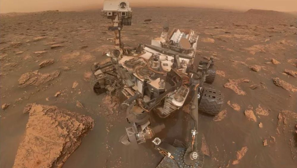 Una gran tormenta amenaza al rover Opportunity en Marte