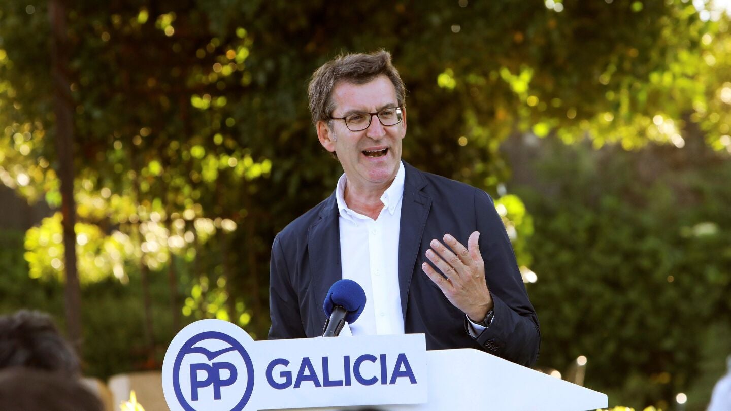 Alberto N&uacute;&ntilde;ez Feij&oacute;o, presidente de la Xunta de Galicia