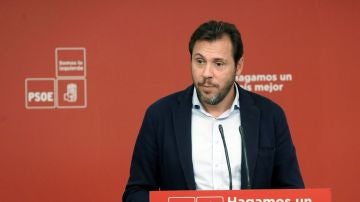El portavoz de la Ejecutiva Federal del PSOE, y alcalde de Valladolid Óscar Puente