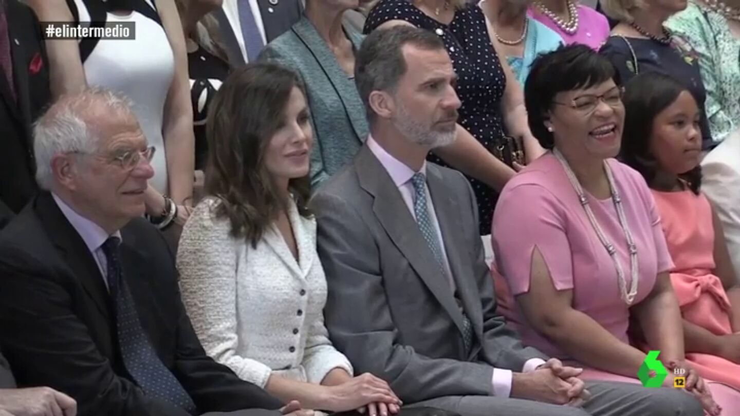 La reina Letizia y el rey Felipe
