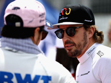 Fernando Alonso, en el GP de Canadá Fernando Alonso, en el GP de Canadá