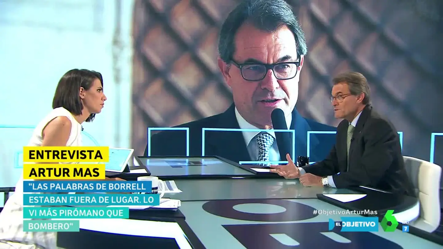 Ana Pastor entrevista a Artur Mas Ana Pastor entrevista a Artur Mas