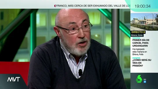 Así relató Luis Roldán en laSexta Noche su estancia en la misma prisión que Urdangarin: "Estaba absolutamente solo" Así relató Luis Roldán en laSexta Noche su estancia en la misma prisión que Urdangarin: "Estaba absolutamente solo"
