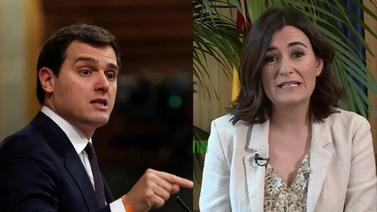 Albert Rivera y Carmen Montón Albert Rivera y Carmen Montón