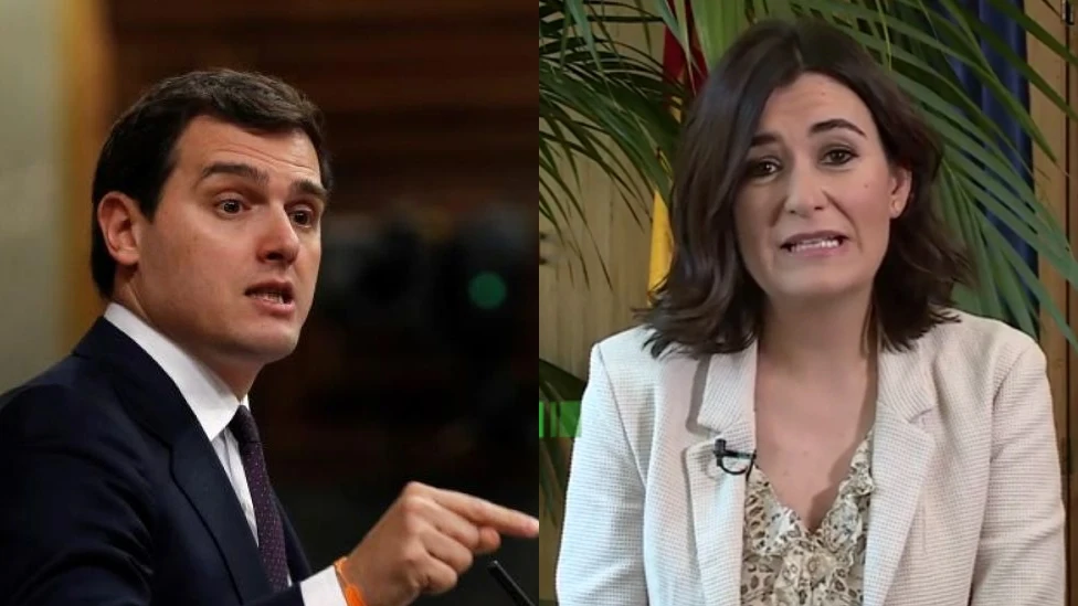 Albert Rivera y Carmen Montón