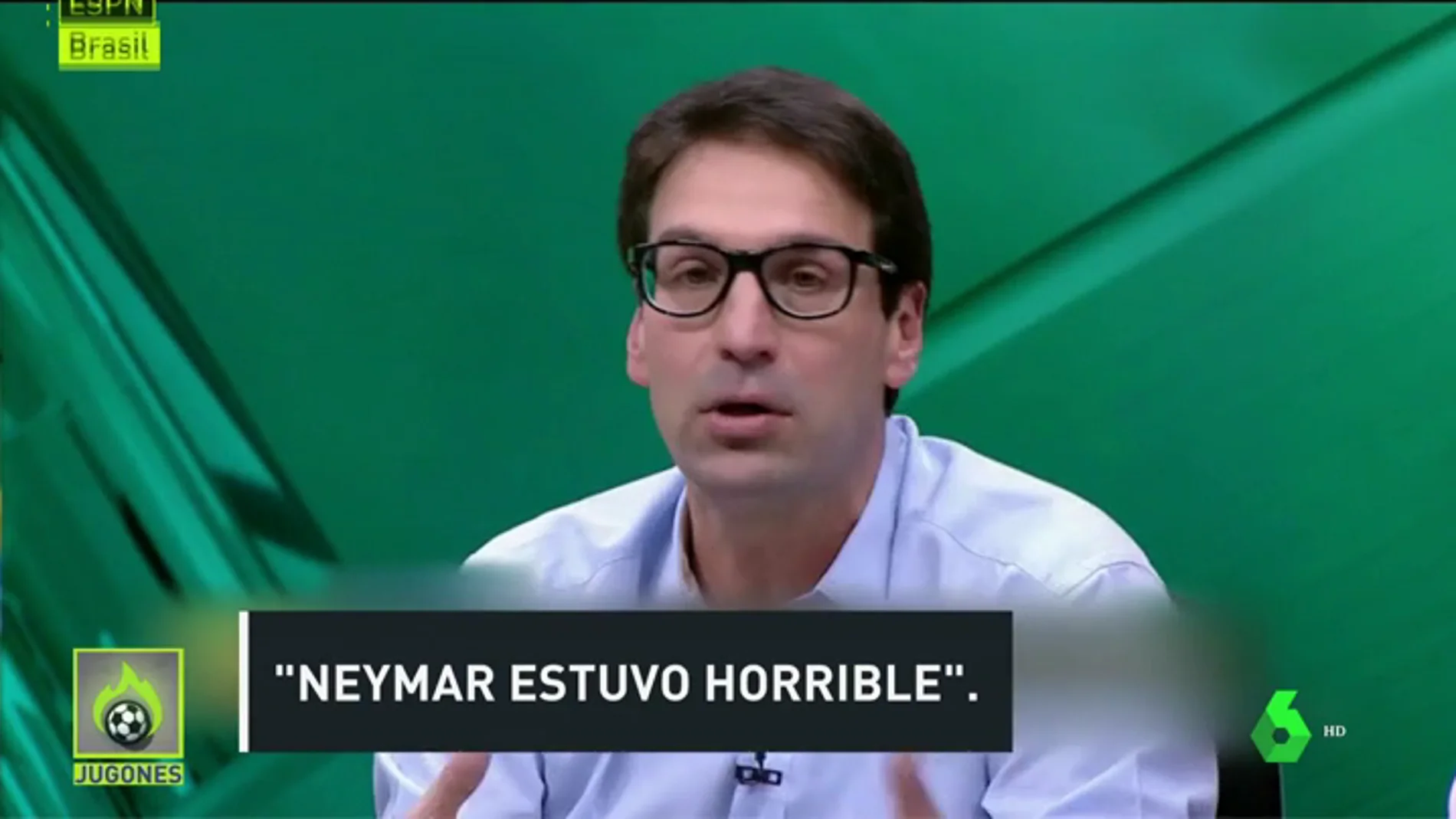 Críticas a Neymar en brasil tras el empate ante Suiza: "Estuvo terrible, coge la pelota y no la pasa"