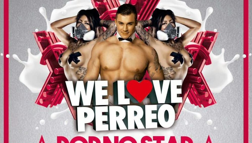 Cartel de la fiesta 'We Love Perreo: Pornostar' 